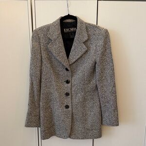 Escada Margaretha Ley Women's Gray Blazer